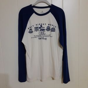 Walt Disney World Disney Parks Authentic Unisex size S jersey style tee read